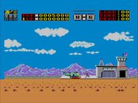 une photo d'Ã©cran de Choplifter sur Sega Master System